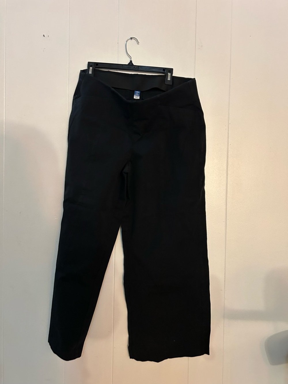 Old Navy Black Straight-Leg Chinos